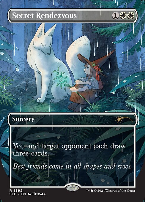 Magic the Gathering Card - Secret Rendezvous - MTG Circle