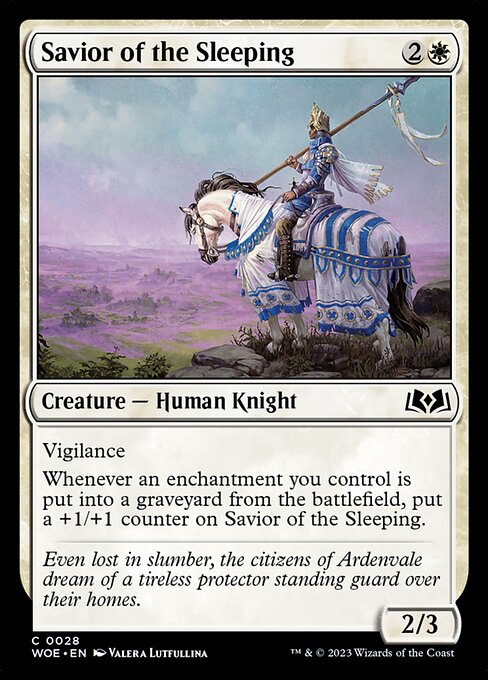 Magic the Gathering Card - Savior of the Sleeping - MTG Circle