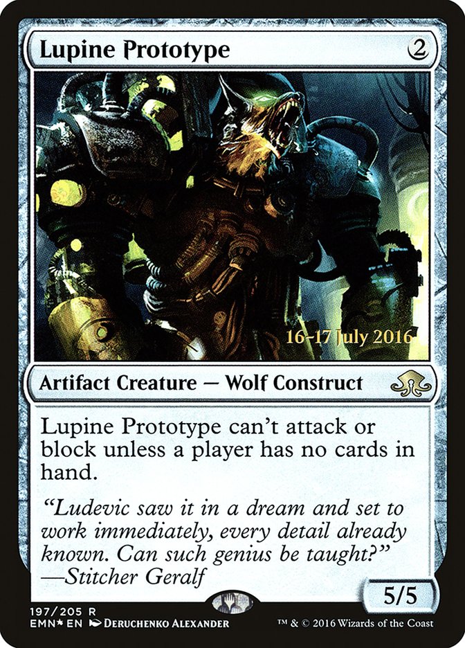 Magic the Gathering Card - Lupine Prototype - MTG Circle