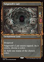 Magic the Gathering Card - Valgavoth's Lair - MTG Circle