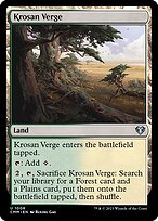 Magic the Gathering Card - Krosan Verge - MTG Circle