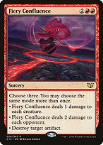 Magic the Gathering Card - Fiery Confluence - MTG Circle