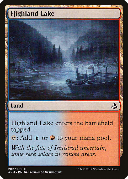 Magic the Gathering Card - Highland Lake - MTG Circle