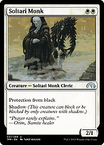 Magic the Gathering Card - Soltari Monk - MTG Circle