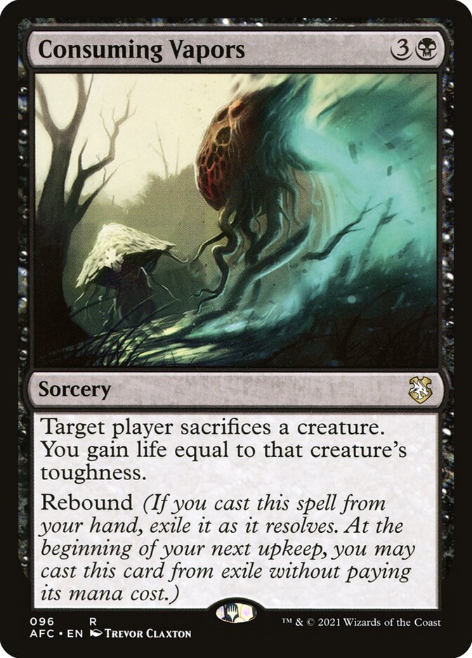 Magic the Gathering Card - Consuming Vapors - MTG Circle