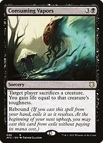 Magic the Gathering Card - Consuming Vapors - MTG Circle