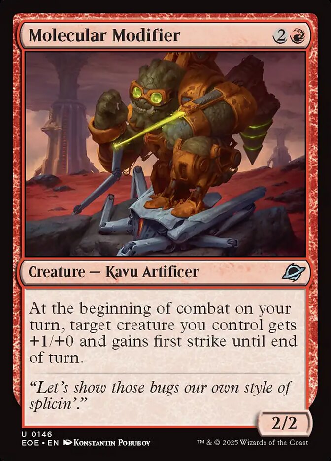 Magic the Gathering Card - Molecular Modifier - MTG Circle