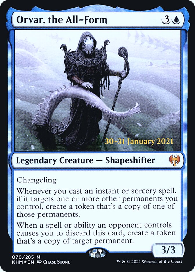 Magic the Gathering Card - Orvar, the All-Form - MTG Circle