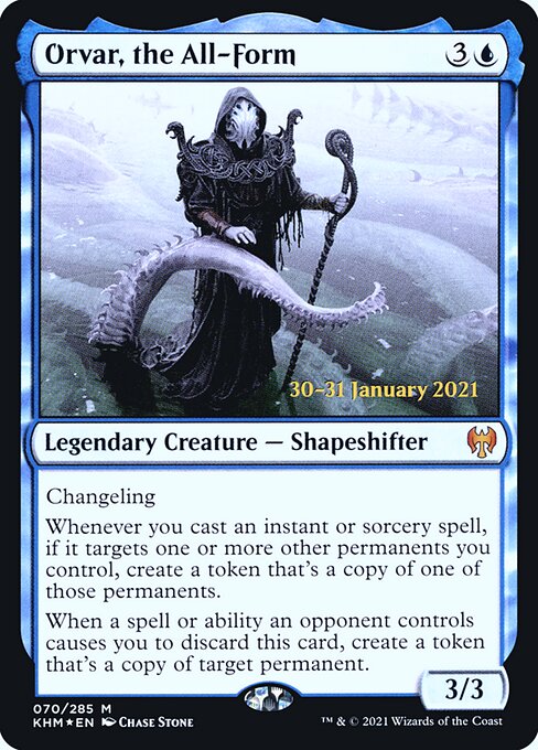 Magic the Gathering Card - Orvar, the All-Form - MTG Circle
