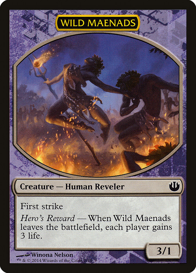 Magic the Gathering Card - Wild Maenads - MTG Circle