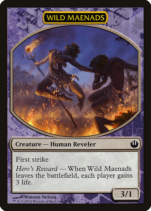 Magic the Gathering Card - Wild Maenads - MTG Circle