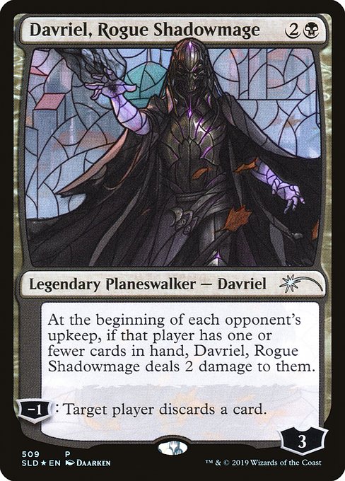 Magic the Gathering Card - Davriel, Rogue Shadowmage - MTG Circle