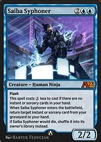 Magic the Gathering Card - Saiba Syphoner - MTG Circle