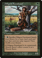 Magic the Gathering Card - Diligent Farmhand - MTG Circle