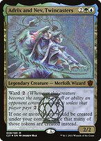 Magic the Gathering Card - Adrix and Nev, Twincasters - MTG Circle