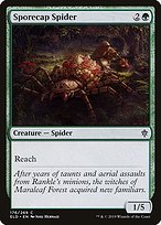 Magic the Gathering Card - Sporecap Spider - MTG Circle
