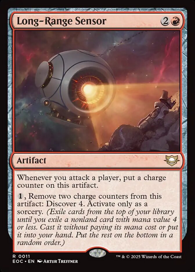 Magic the Gathering Card - Long-Range Sensor - MTG Circle