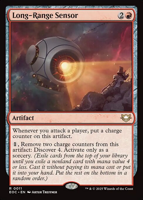 Magic the Gathering Card - Long-Range Sensor - MTG Circle