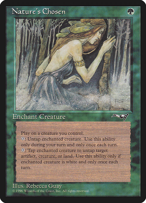Magic the Gathering Card - Nature's Chosen - MTG Circle