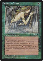 Magic the Gathering Card - Nature's Chosen - MTG Circle