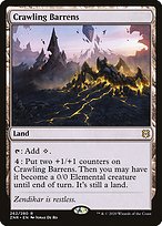 Magic the Gathering Card - Crawling Barrens - MTG Circle