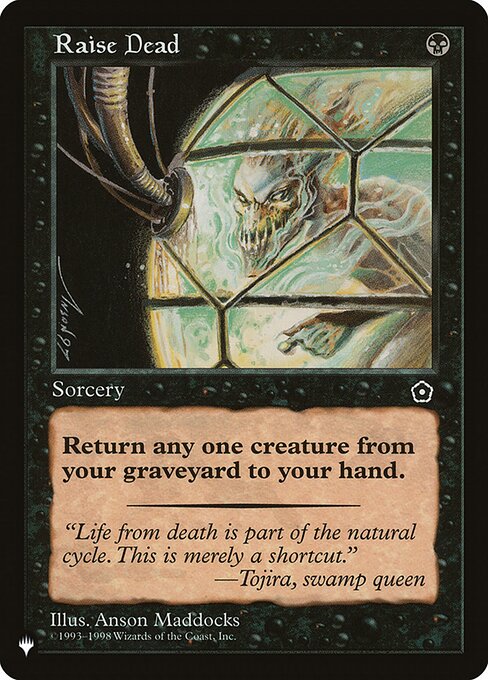Magic the Gathering Card - Raise Dead - MTG Circle