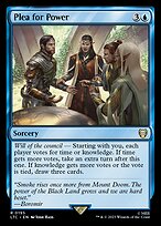 Magic the Gathering Card - Plea for Power - MTG Circle