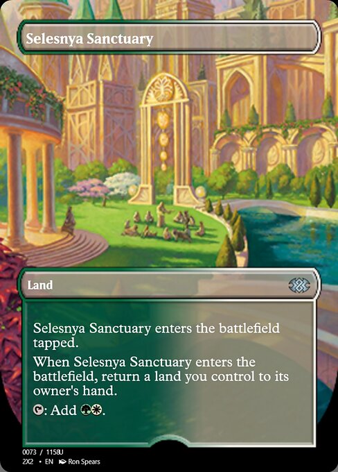 Magic the Gathering Card - Selesnya Sanctuary - MTG Circle