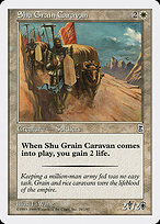 Magic the Gathering Card - Shu Grain Caravan - MTG Circle