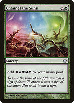 Magic the Gathering Card - Channel the Suns - MTG Circle