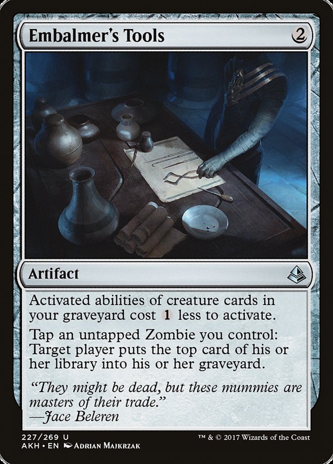 Magic the Gathering Card - Embalmer's Tools - MTG Circle