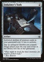 Magic the Gathering Card - Embalmer's Tools - MTG Circle
