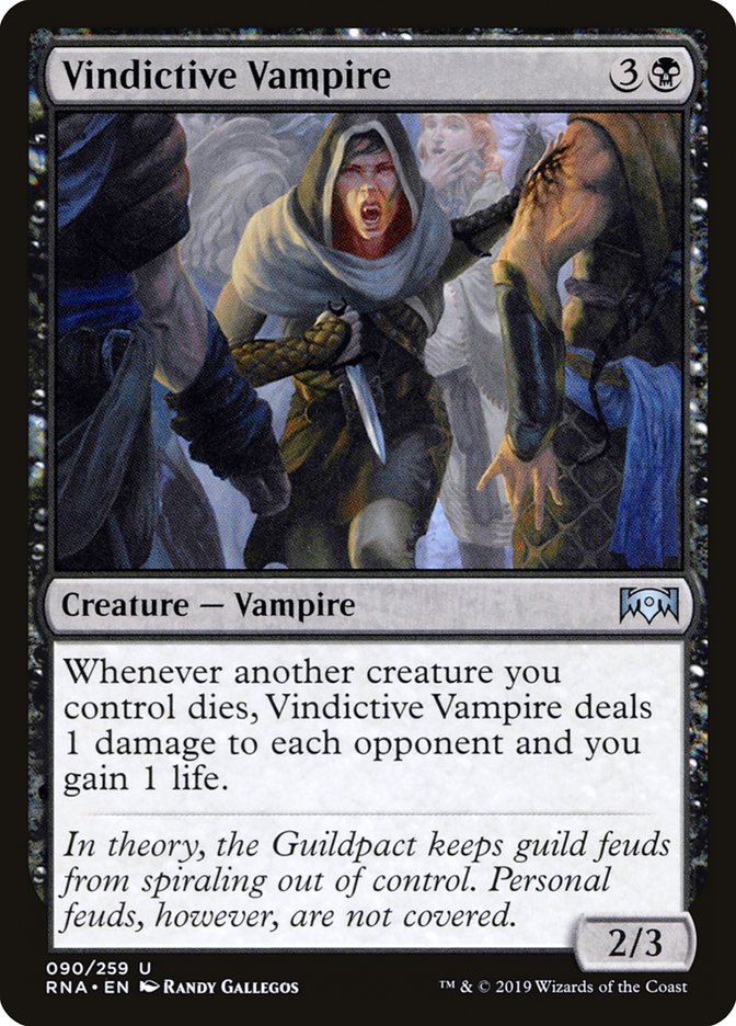 Magic the Gathering Card - Vindictive Vampire - MTG Circle