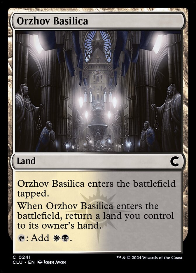 Magic the Gathering Card - Orzhov Basilica - MTG Circle