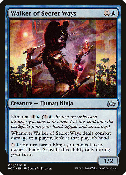 Magic the Gathering Card - Walker of Secret Ways - MTG Circle