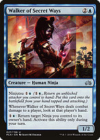 Magic the Gathering Card - Walker of Secret Ways - MTG Circle