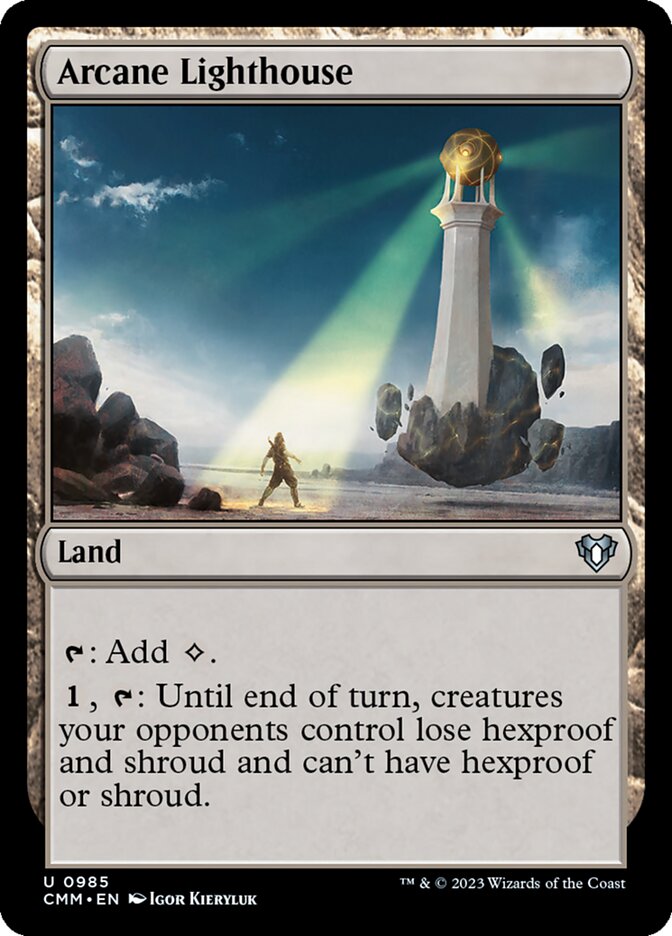 Magic the Gathering Card - Arcane Lighthouse - MTG Circle