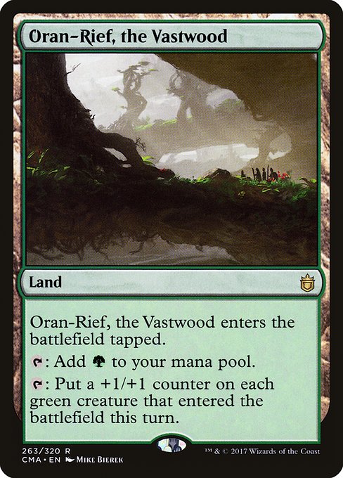Magic the Gathering Card - Oran-Rief, the Vastwood - MTG Circle