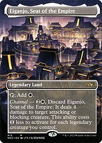 Magic the Gathering Card - Eiganjo, Seat of the Empire - MTG Circle