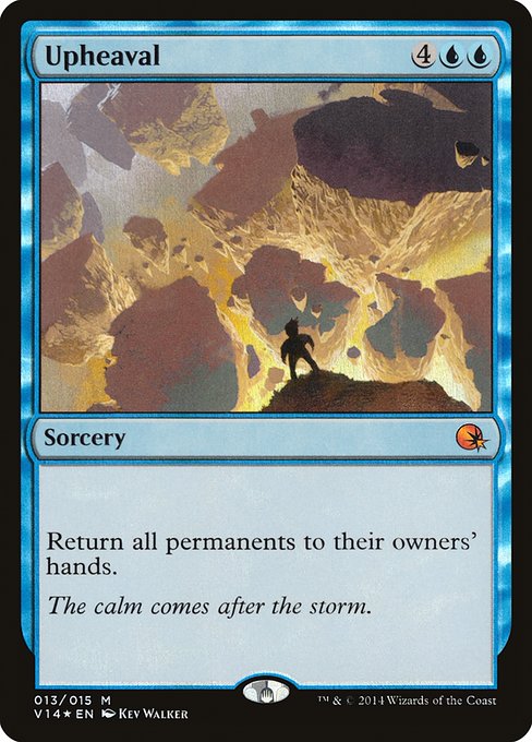Magic the Gathering Card - Upheaval - MTG Circle