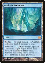 Magic the Gathering Card - Cephalid Coliseum - MTG Circle