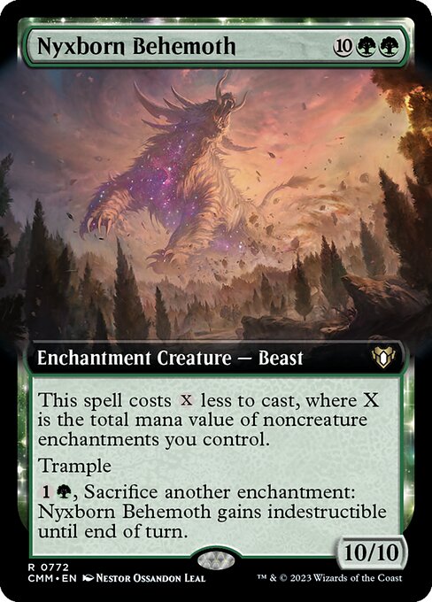 Magic the Gathering Card - Nyxborn Behemoth - MTG Circle