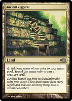 Magic the Gathering Card - Ancient Ziggurat - MTG Circle