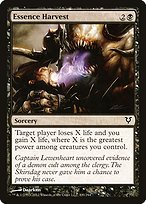 Magic the Gathering Card - Essence Harvest - MTG Circle
