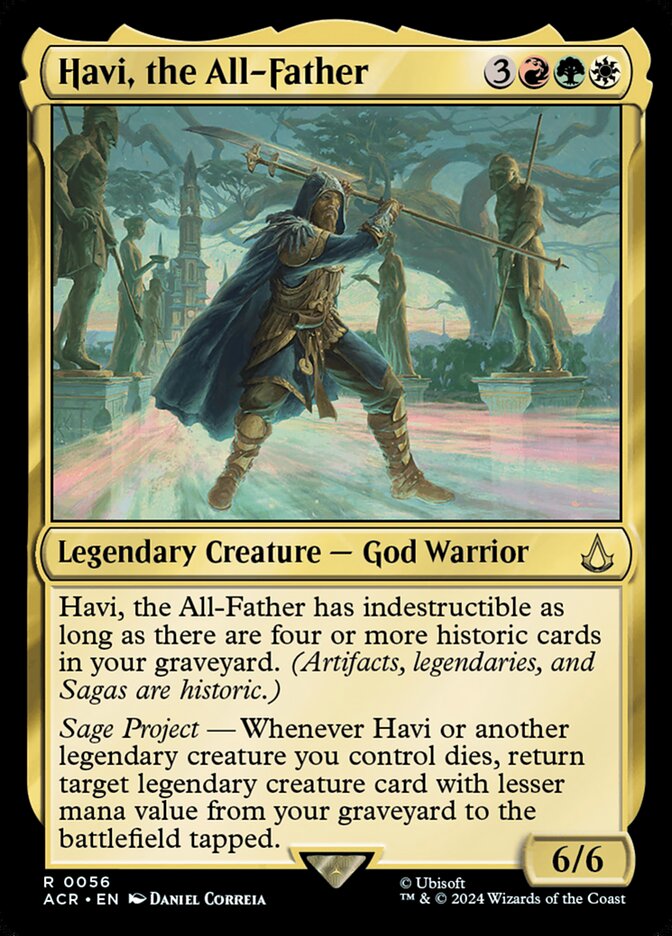 Magic the Gathering Card - Havi, the All-Father - MTG Circle