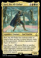 Magic the Gathering Card - Havi, the All-Father - MTG Circle