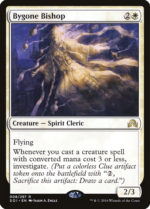 Magic the Gathering Card - Bygone Bishop - MTG Circle