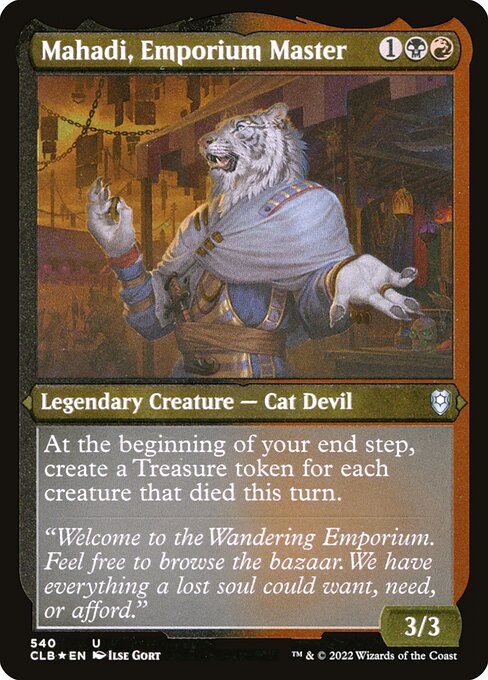 Magic the Gathering Card - Mahadi, Emporium Master - MTG Circle