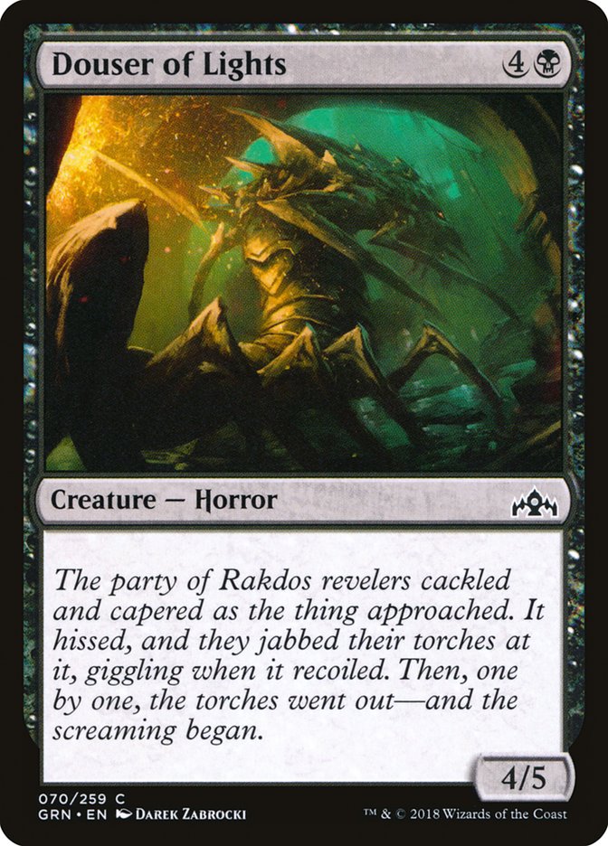 Magic the Gathering Card - Douser of Lights - MTG Circle