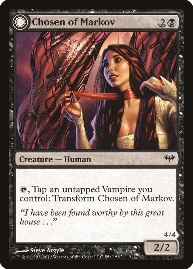 Magic the Gathering Card - Chosen of Markov - MTG Circle